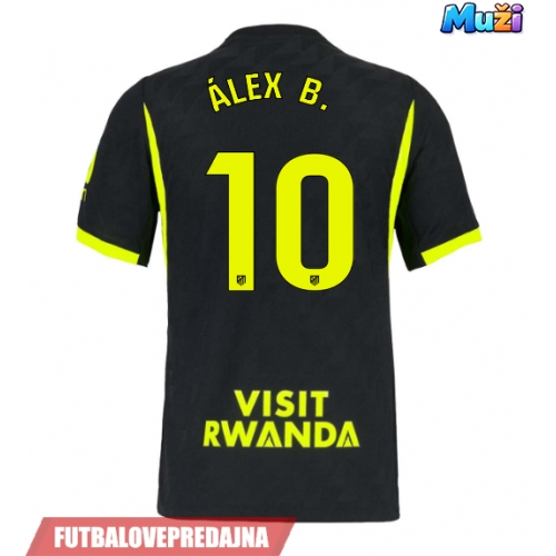 Lacne Muži Futbalové dres Atletico Madrid Alex Baena #10 2026-27 Krátky Rukáv - Preč